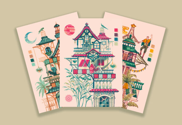 Cartes Junge Houses